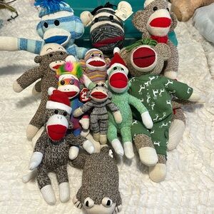 Large Sock Monkey Collection